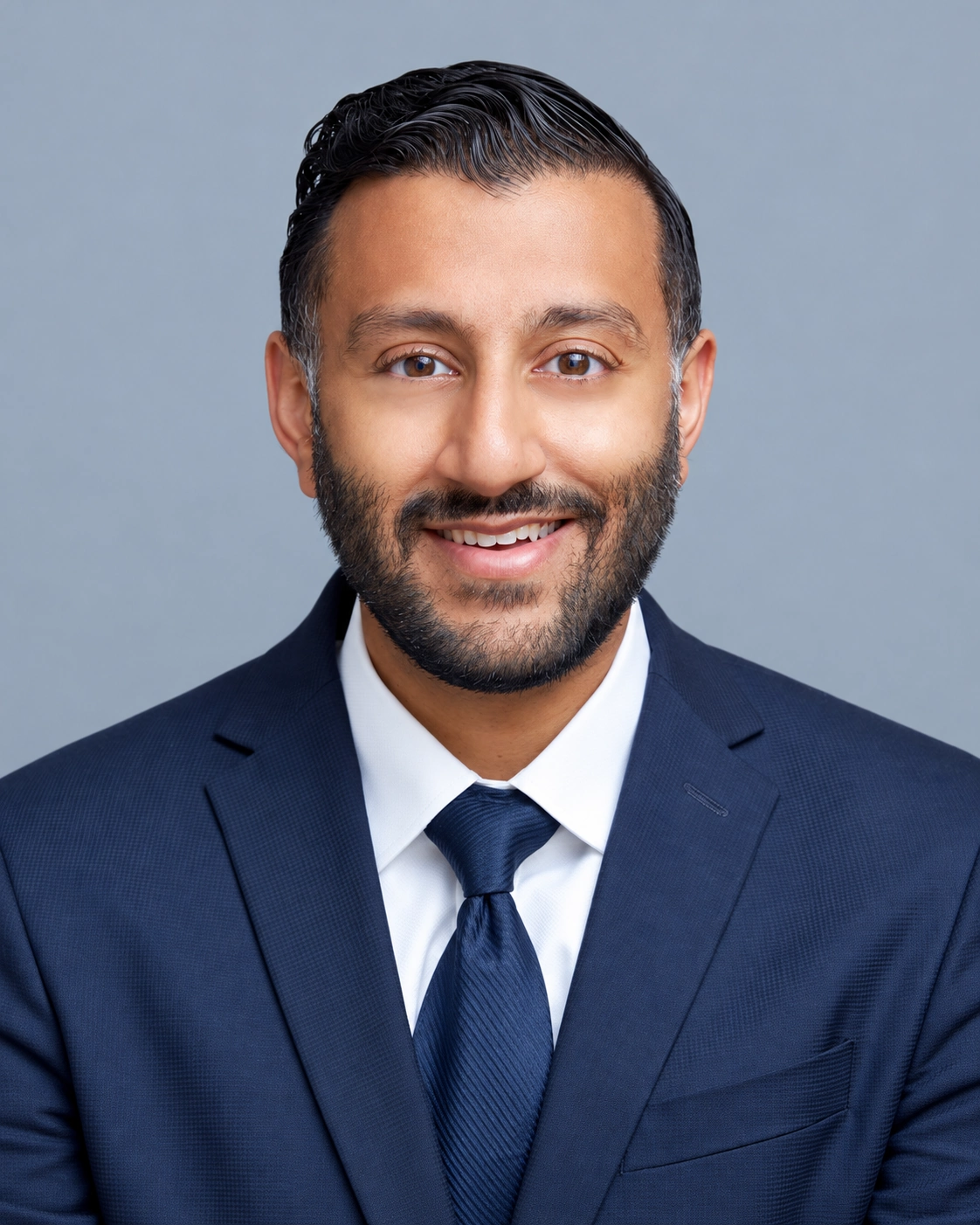 Professional corporate headshot photographed by Alex Lee